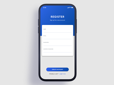 Mobile Sign Up Page corporate daily 100 challenge dailyui design interface layout mobile ui user