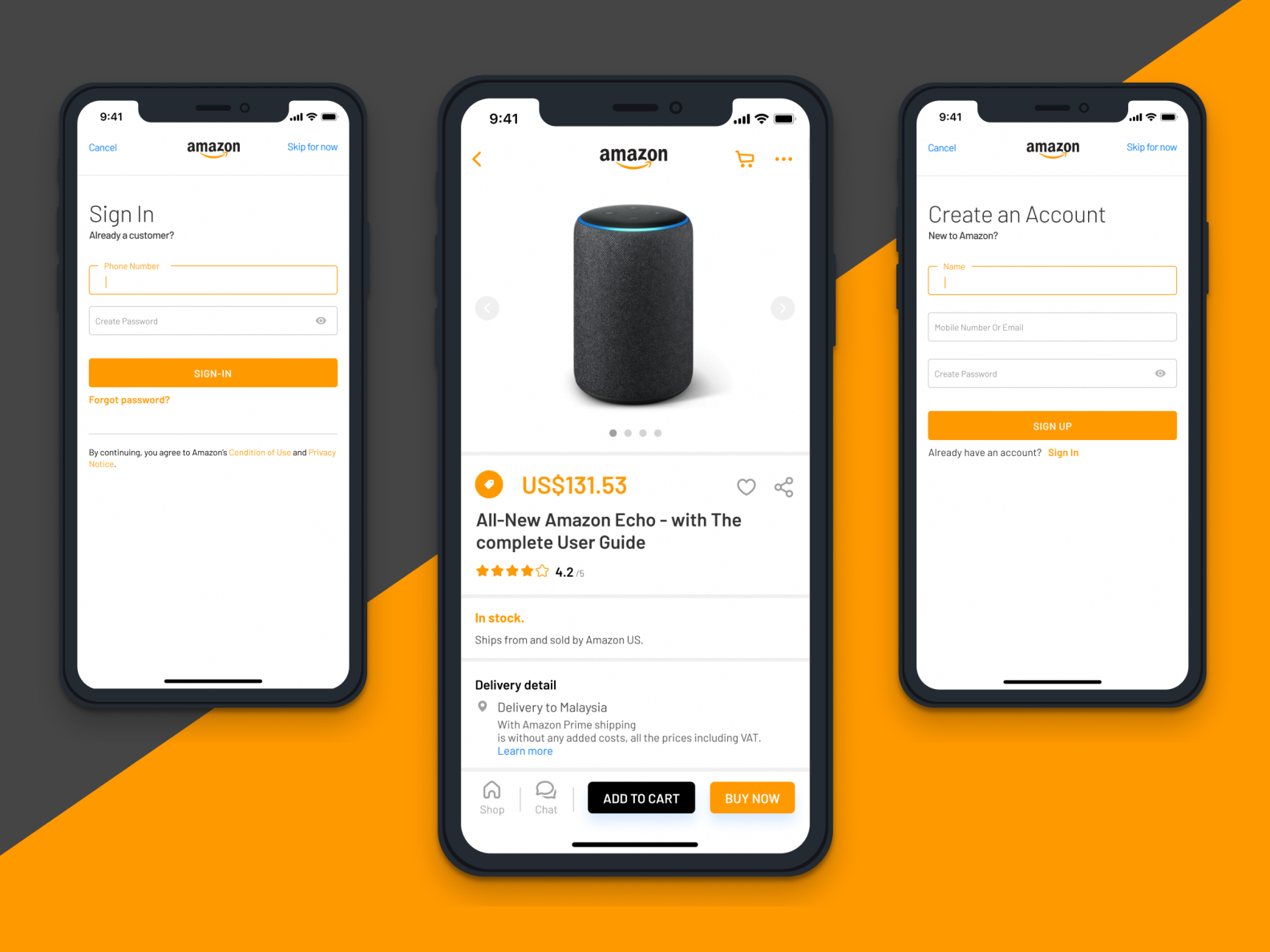 Amazon design challenge by Shirleen Oktaviani on Dribbble