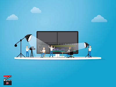 video production illustration