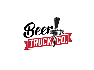 beer truck logo beer beer branding brand identity branding classic graphicdesign logo logodesign tap truck vector vintage vintage logo