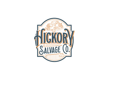 Hickory antique retro salvage truck vintage