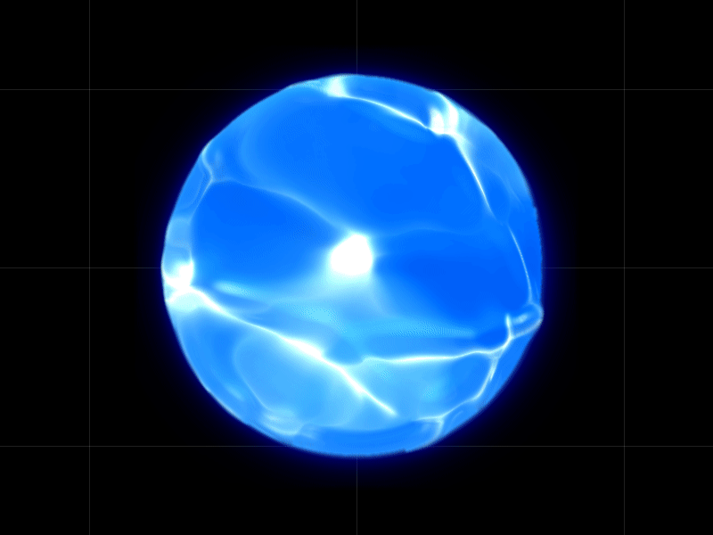 Magic ⊂(◉‿◉)つ Ball or Sphere, dno :D 2d after effects animation art ball blue effect electro fx game fx magic sphere vfx