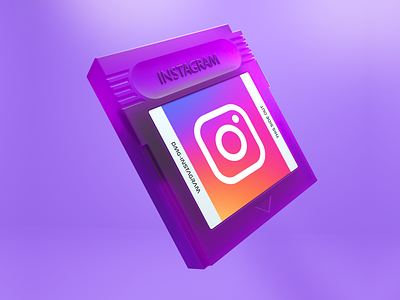 DMG - Insta 3d gameboy instagram octane render