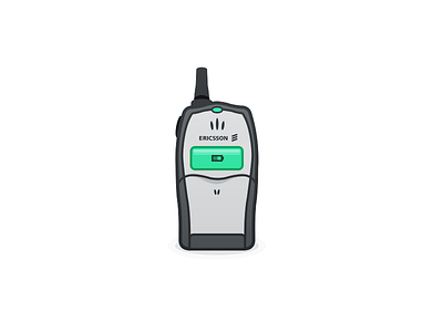 My first phone first illustration phone