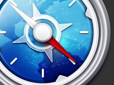 Safari rebound blue icon safari