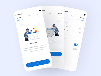 Anti-phishing design figma graphic design ui ux