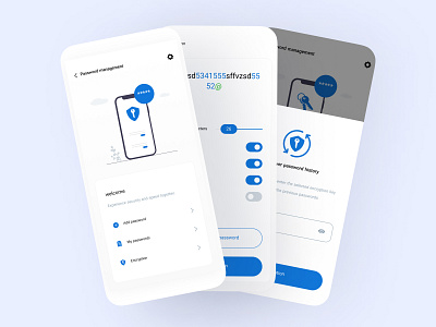 Password management branding design figma graphic design ui ux