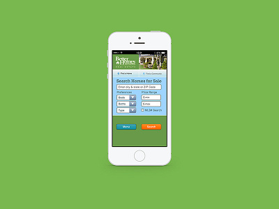 Mobile Web Home Search