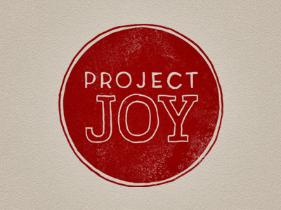 Project Joy Logo hand drawn joy logo texture