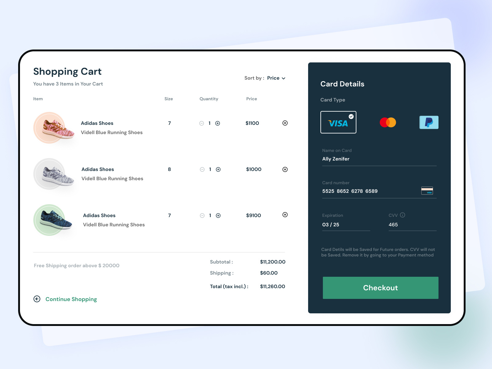 Shopping Cart by Vikram Kundu on Dribbble