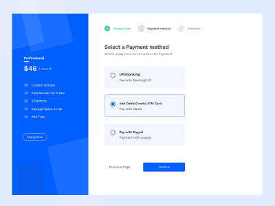 Payment method Design Concept