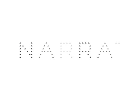 Narrator identity lettering logo type