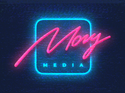 Mogu Media Podcast Logo 80s 90s awesome branding glitch graphic design identity illustration inspiration logo logopron logotype mark nostalgia retro retrowave synthwave typography vector vhs