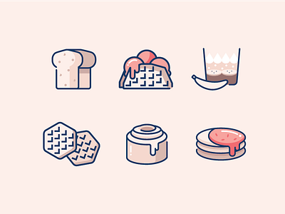 Bakery - Lineal Color icon bakery color design icon lineal pink sweet