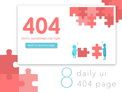 🖍Daily Ui 08: 404 Page