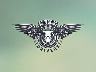 Four Blues Drivers - Logo Design