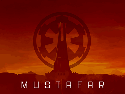 Mustafar art mustafar star wars
