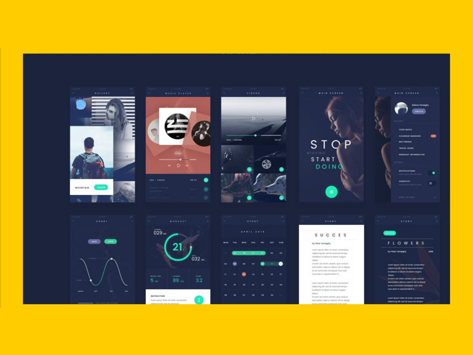 App UI by Chihurumnanya Nwanevu on Dribbble