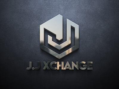 JJ XCHANGE logo 3d branding design graphic design illustration logo motion graphics typography ui ux vector