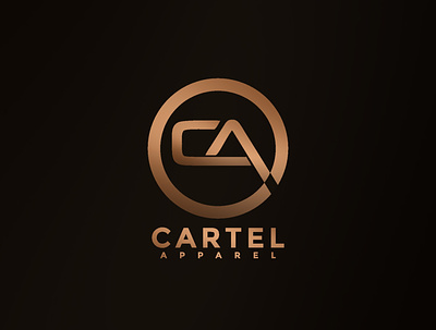 Cartel Apparel logo 3d branding design illustration logo typography vector