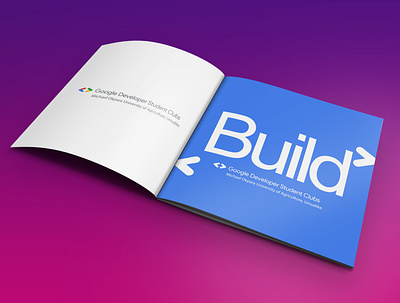 GDSC MOUAU 3d branding design graphic design illustration logo typography vector