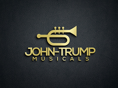 JOHN_TRUMP Musicals logo 3d app branding design graphic design illustration logo typography ui ux vector