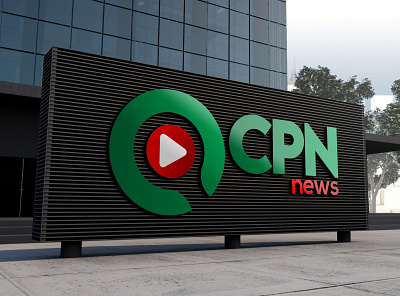 CPN News logo 3d animation app branding design graphic design illustration logo motion graphics typography ui ux vector