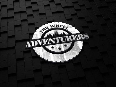 The Wheel Adventurers logo 3d animation app branding design graphic design illustration logo motion graphics typography ui ux vector