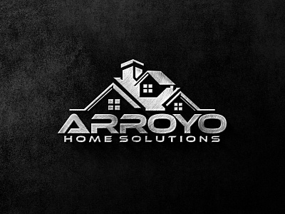 Arroyo Home Solutions logo 3d animation branding design graphic design illustration logo motion graphics typography ui ux vector