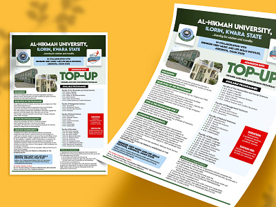 Al-Hikmah University Flyer (TOP UP)