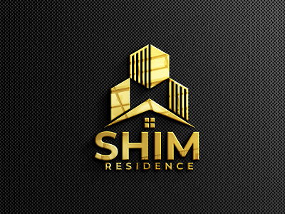 SHIM Residence Logo 3d animation branding design graphic design illustration logo motion graphics typography ui ux vector