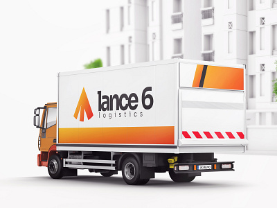 Lance 6 Logistics Branded Vehicle 3d animation branding design graphic design illustration logo motion graphics typography ui vector