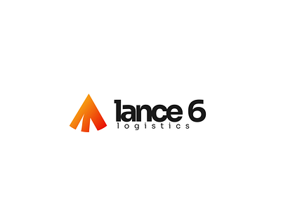 Lance 6 Logistics logo 3d branding design graphic design illustration logo typography vector