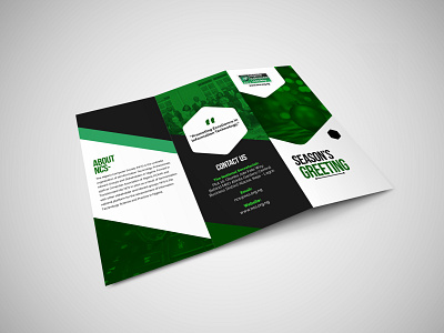 Tri-Fold Brochure (Nigeria Computer Society) 3d branding design graphic design illustration logo typography vector