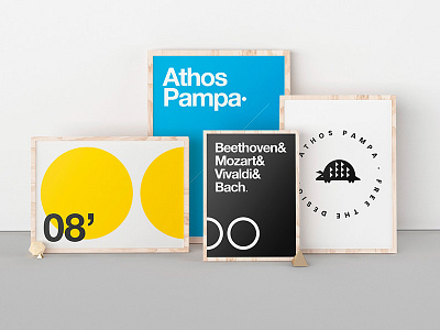 Free Poster Exhibition Mockup athos exhibition free mockup mockups pampa poster