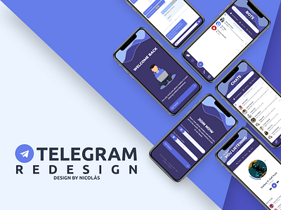 Telegram Redesign