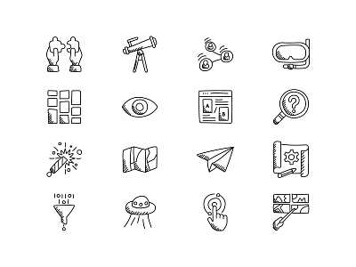Hand Drawn Icons design hand drawn hand drawn icon handdrawn icon iconography illustration ui vector