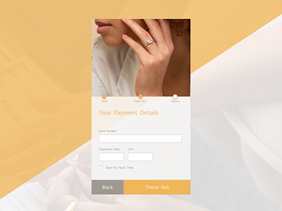 Check Out Page app branding dailyui
