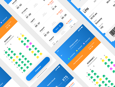 Train Ticket - Mobile App app branding design icon illustration logo minimal ui ux vector