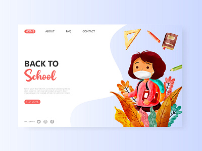 Back To School Home Pages