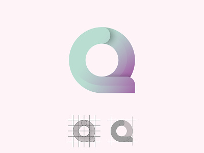 Letter Q 3d branding colorfull design designgrapich icon illustration letter logo ui ux design vector