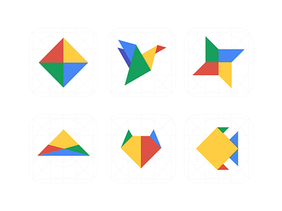 Origami Icon icons