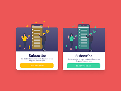 Subscribe Form - Daily UI 026