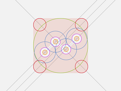 Analytics Icon Golden Ratio