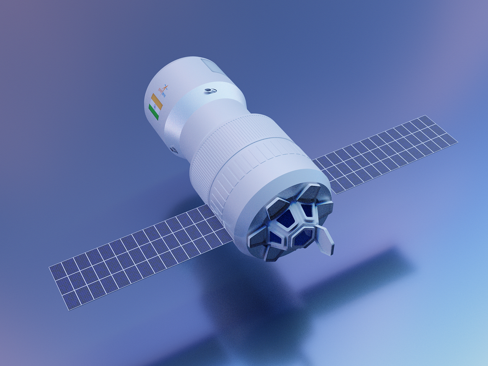 ISRO Space Station by Chirag Malik on Dribbble