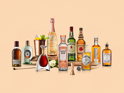 Pernod Ricard Brands Bottle Visual