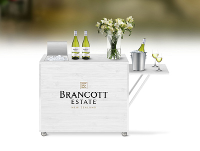 Brancott Mobile Cart Bar bar brancott cart wine