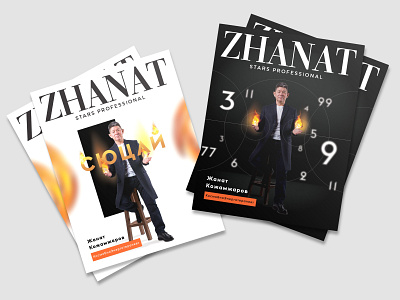 Magazine Cover almaty astana cover cover design healing kazakhstan magazine