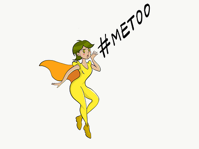 Me too campaign mascot anime character art character concept girl hero kazakhstan mascot metoo superhero