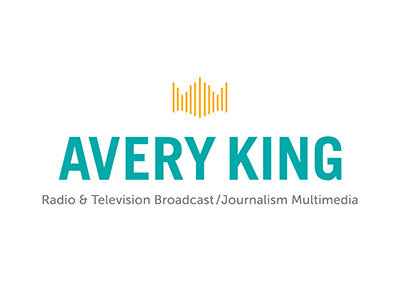 Avery King crown king logo radio sound waves